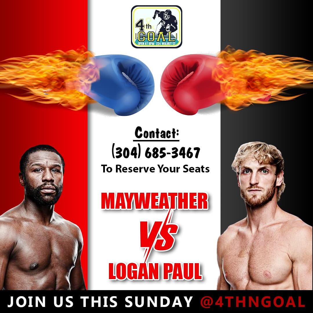 4thNGoal's tweet image. If this doesn't make you want to pay for this fight, what will? 

Watch @FloydMayweather vs @LoganPaul live this Sunday. Come join us at #4thngoal and witness the history. 

Reserve your tickets now. 

#MayweatherPaul #loganPaulVsmayweather #paulvsmayweather #fight #Livestream