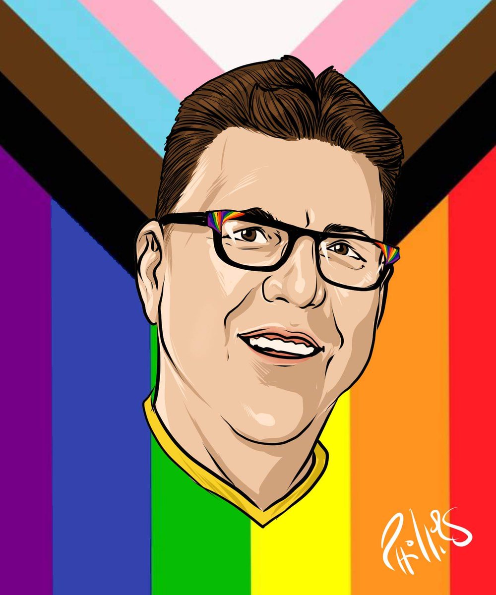 DougCaseSD's tweet image. Happy Pride!