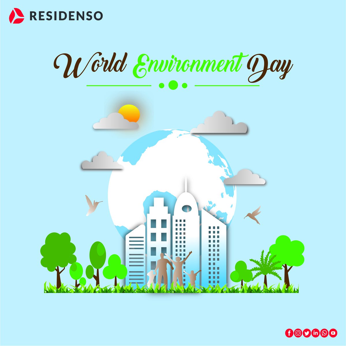 residenso's tweet photo. “Let’s nurture the nature so that we can have a better future.”

#saveearthnow #environment  #worldenvironmentday2021 #worldenvironmentday  #saveearth #solarservices #rainwaterharvestingsystem #solarlights #residenso https://t.co/sLG1yJxitg