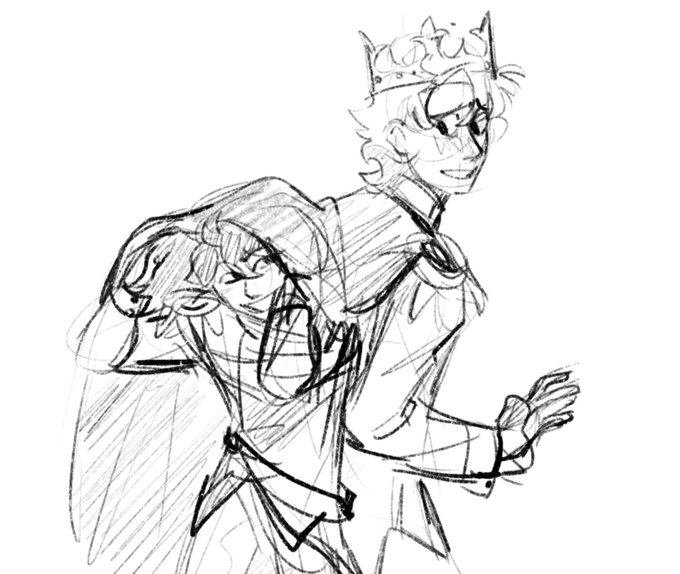 Break sketch for @iesoral 👑 