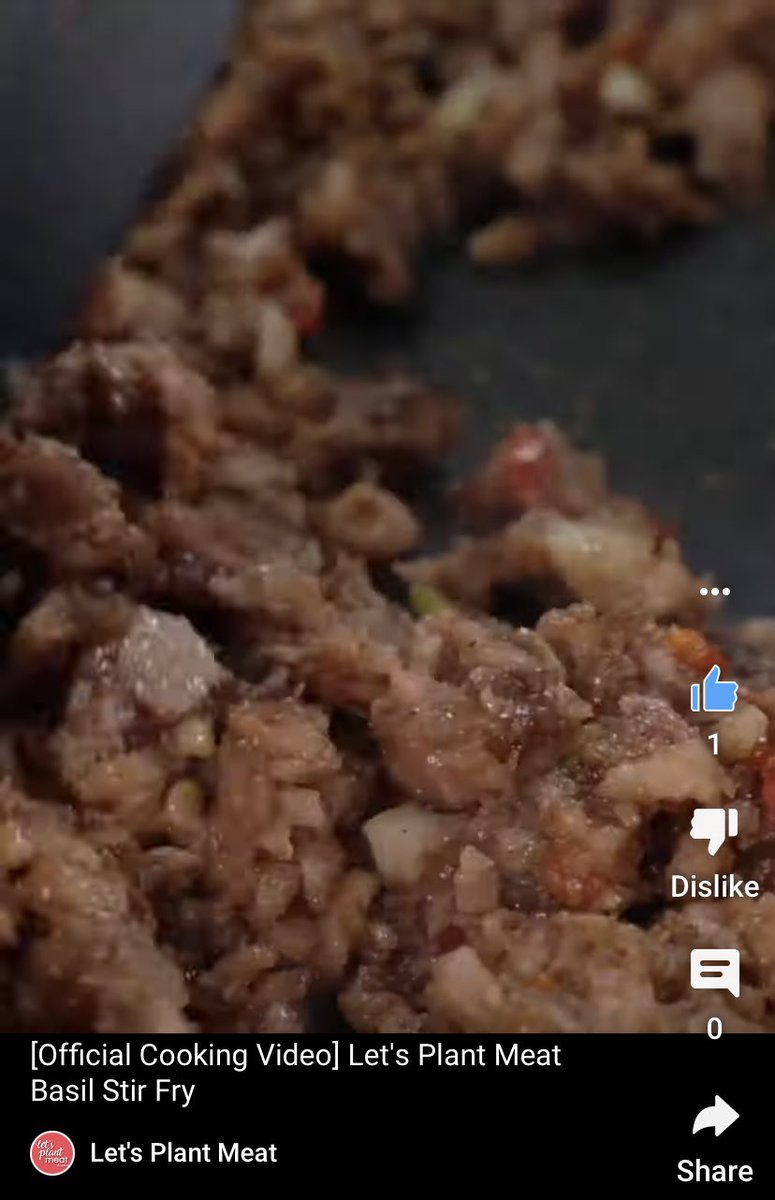 LetsPlantMeat's tweet photo. กะเพรา���นื้อทิพย์ ไม่ใช่ วัว ไก่ หรือหมู! ลองทำกะเพรา Let’s Plant Meat กันไหมจ๊ะ #ผัดกะเพราchallenge https://t.co/M8uxSvecyB