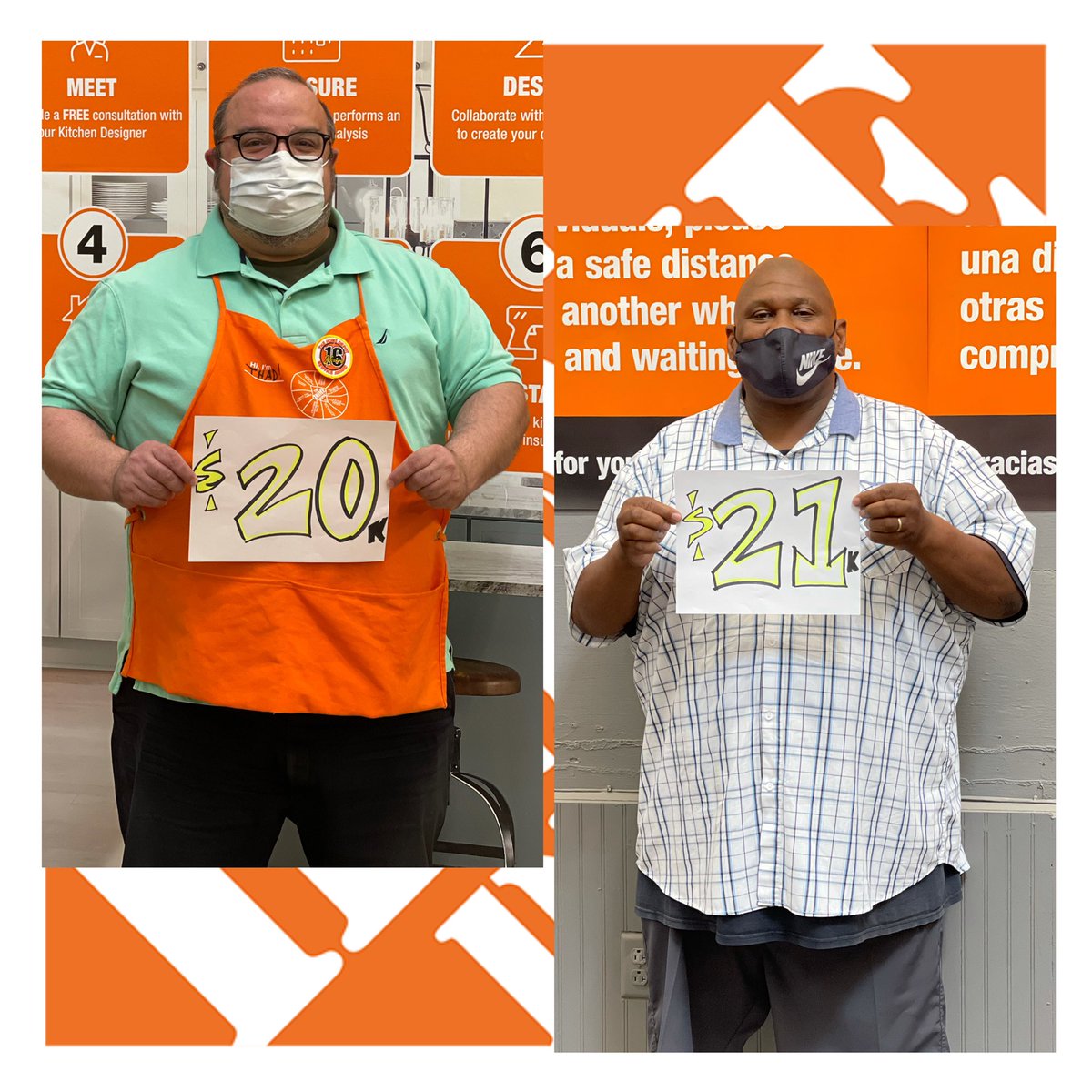Awesome job to our designer Thad for a $20k kitchen and our PASA Kelvin for his 21k sale!!! @steph24thomas <a href="/EsquivelRxe463/">Ruben Esquivel</a> <a href="/Marcos_THD/">Marcos Mendez</a>