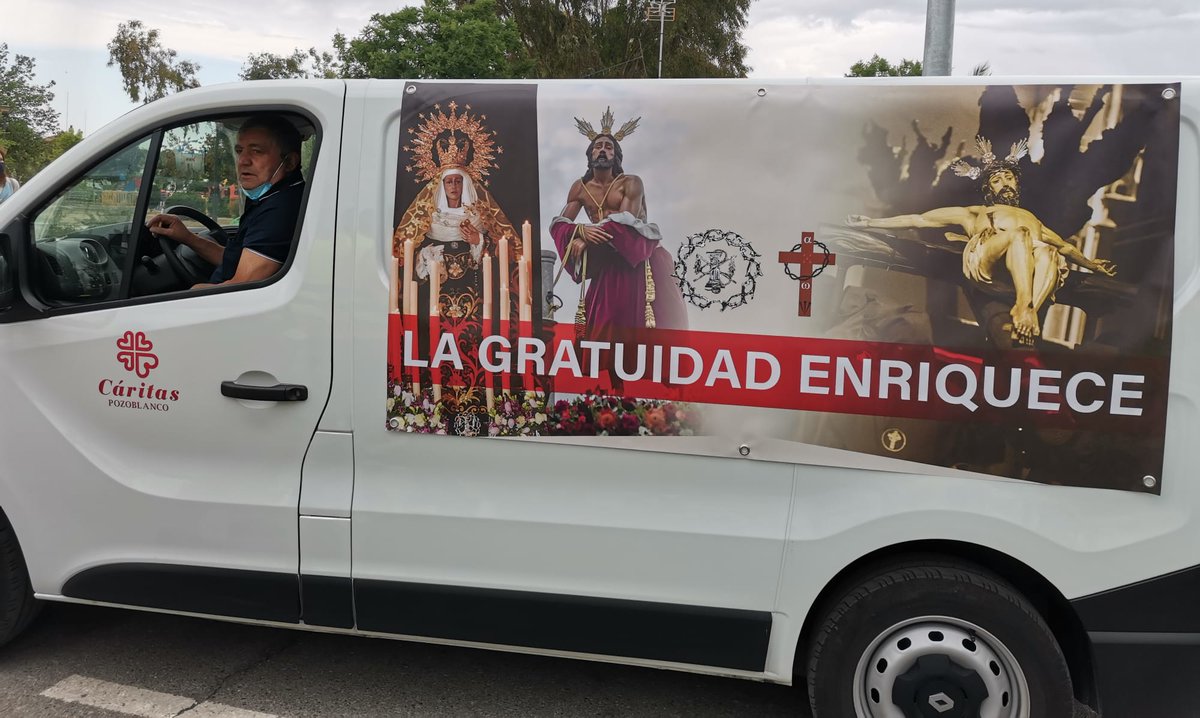 Estamos recorriendo las calles de Pozoblanco en la II Caravana Solidaria a beneficio de <a href="/Caritaspozocord/">Cáritas Pozoblanco</a>.
<a href="/ccyhhpozoblanco/">CCyHH de Pozoblanco</a>
<a href="/CaridadPozoblan/">Caridad Pozoblanco</a>
¡Colabora, tu gesto cuenta!
