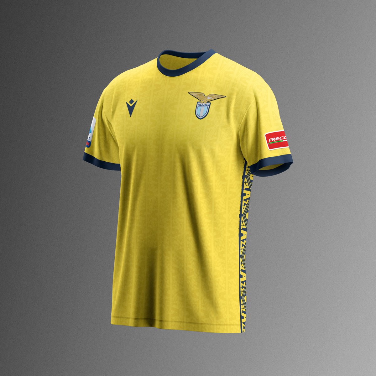 @OfficialSSLazio @MacronSports Away #ConceptKit #KitDesign #FootballKitDesign 

Mockup by @TroutGraph