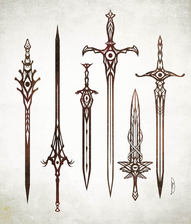 maskman626's tweet photo. Swords https://t.co/shJaLd94o4