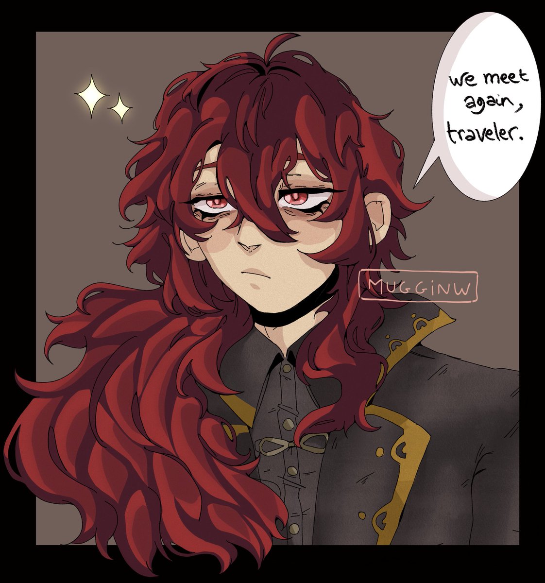 mugginwu's tweet photo. this mf stole my pity AGAIN 
#Diluc #DilucFanart #GenshinImpact #Genshin https://t.co/4Qr6cz3vAT
