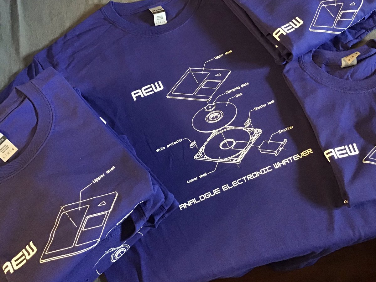 Analogue Electronic Whatever (@analogueew) on Twitter photo What to wear on International <a href="/minidiscday/">minidiscday</a>? This!!! We still have a few Tshirts left as worn by the fantastic <a href="/Drcbones/">Dr. Bones #NMS Host 🎧🎤🎸</a> from New Music Sat and @casimirradio Do you want one? …alogueelectronicwhatever.bandcamp.com/merch What to wear on International <a href="/minidiscday/">minidiscday</a>? This!!! We still have a few Tshirts left as worn by the fantastic <a href="/Drcbones/">Dr. Bones #NMS Host 🎧🎤🎸</a> from New Music Sat and @casimirradio Do you want one? …alogueelectronicwhatever.bandcamp.com/merch