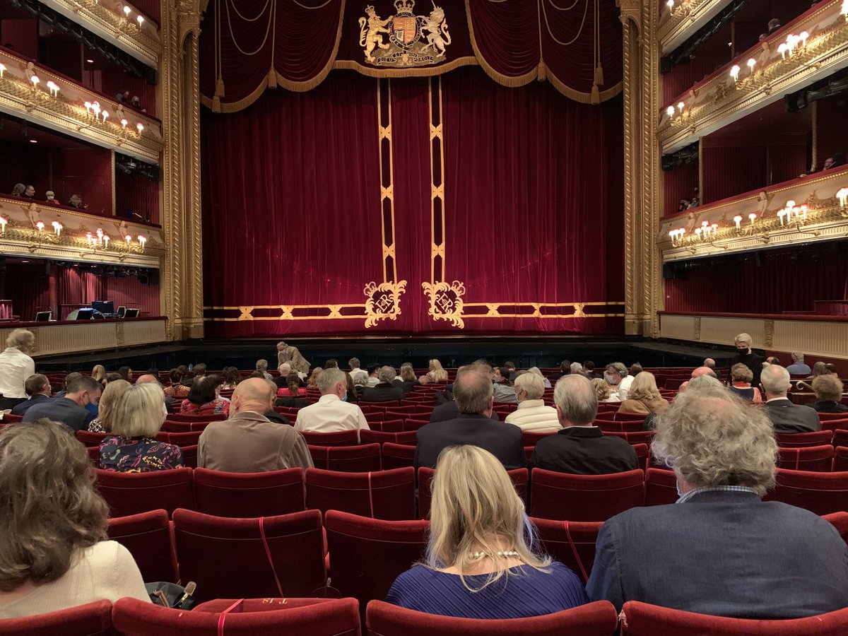 It is great to be back at Covent Garden, albeit with a socially distanced audience (33% capacity). Live theatre will only survive when we can safely secure 100% capacity.