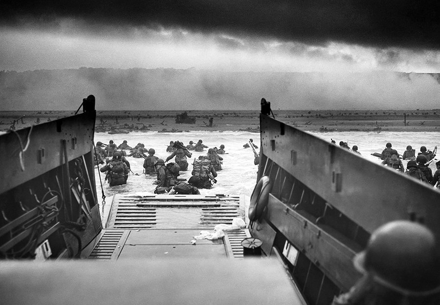 This day in 1944, D-Day. Troops stormed the beaches as the Allied invasion of Normandy. June 6, 1944. #WW2