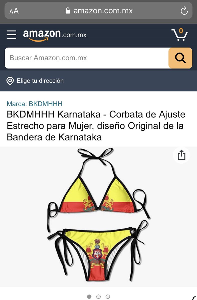 nanminiradio's tweet photo. @amazon @AmazonUK @amazonmex @amazonca @AmazonJapan2 

This is totally Disgusting, Amazon you have to remove this product right away. Our Karnataka Flag is our Emotion. Do not be irresponsible from next time please validate them before listing on your website https://t.co/xSoDReDB7R
