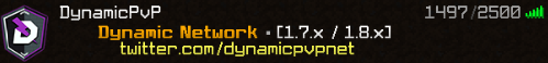 DynamicPvPNet's tweet image. SOTW De HCF 🌎

Este tomará lugar el día de HOY a las 4 PM EST ⏰

🔁 &amp;amp; ❤️ para participar en un sorteo de 1x All Kits (Permanente)

🕹️ dynamicpvp.net
💳 store.dynamicpvp.net
📀 discord.gg/dynamicpvp