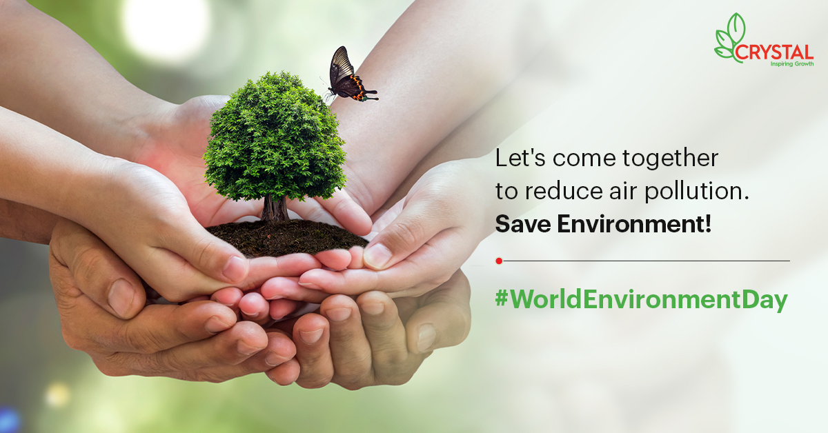 CrystalCrop1's tweet photo. Human life is not possible without nature. Plant a tree this Environment day and make this planet a better place to live.
#CrystalCropProtection #WorldEnvironmentDay2021 #AgricultureSolution #GreenEarth https://t.co/PpwlDKUTJk