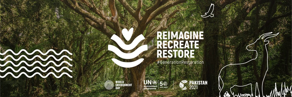 Happy World Environment Day.  Let's make today the start of a new decade – one in which we finally make peace with nature and secure a better future for all. #GenerationRestoration, #WorldEnvironmentDay