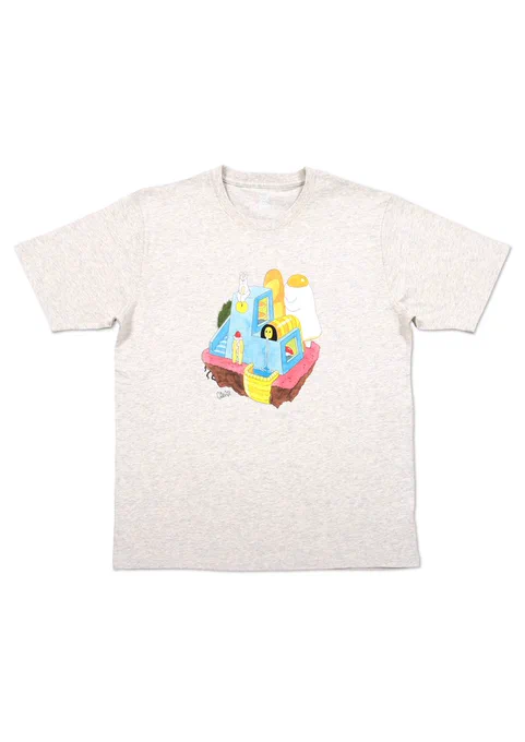 Tシャツの季節!https://t.co/rt89wWDN2c

#スキウサギ #ネコノヒー #よるのえ 