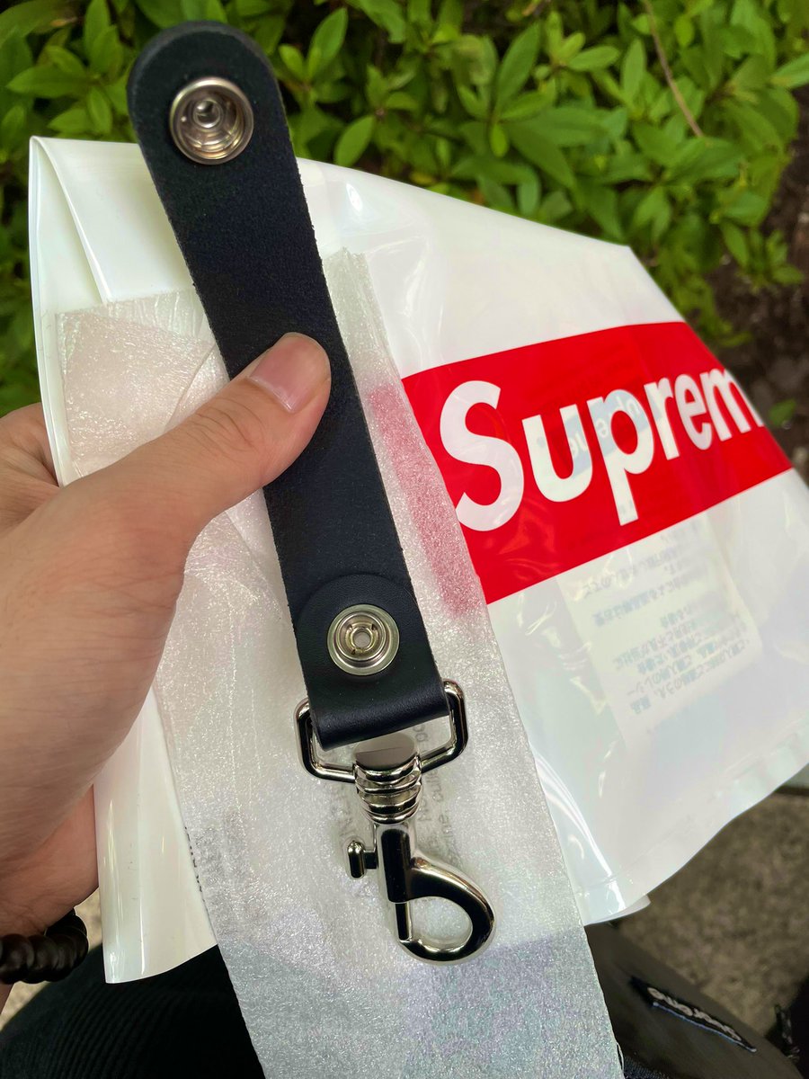 supreme Leather Key Loop シュプリーム レザーキーループ - キーホルダー