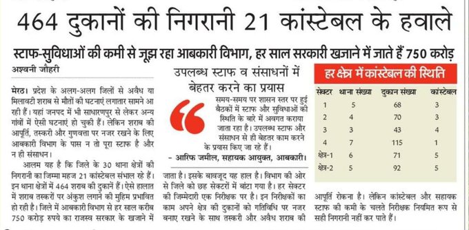 Pratap_Magan's tweet photo. सबसे ज्यादा जरूरत सरकार को #Excise_Constable की है। मगर सरकार को ये नही दिख रहा है। इनकी अ भाव के कारण कितने अवैध शराब के माफिया मनबढ़त हो गए। और इतनी मौते हो रही है।
@myogiadityanath @myogioffice @UPGovt @agnihotrirn
#यूपी_बेरोजगार_दिवस
#UPSSSC https://t.co/XHJYsJa0vN