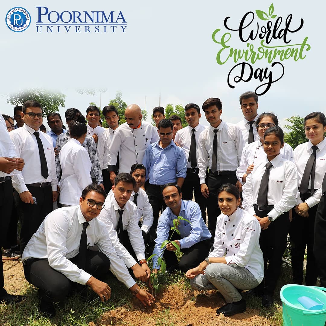 Poornima_Univ's tweet photo. #Planting trees, #cleaning the rivers & #coasts, changing our diet, just a little #inititive can do #wonders to the world.
Let's take a step forward and lets bring a change to this world, Together.
#Happy #WorldEnvironmentDay!
#poornimauniversity #poornimauniversityjaipur https://t.co/jdDWAdxIP8