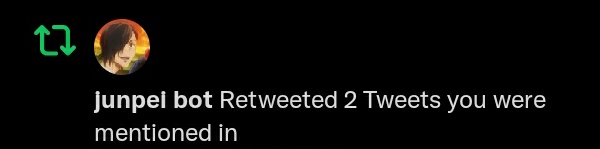 Kaget. Bisa-bisanya ada bot junpei. 🙃