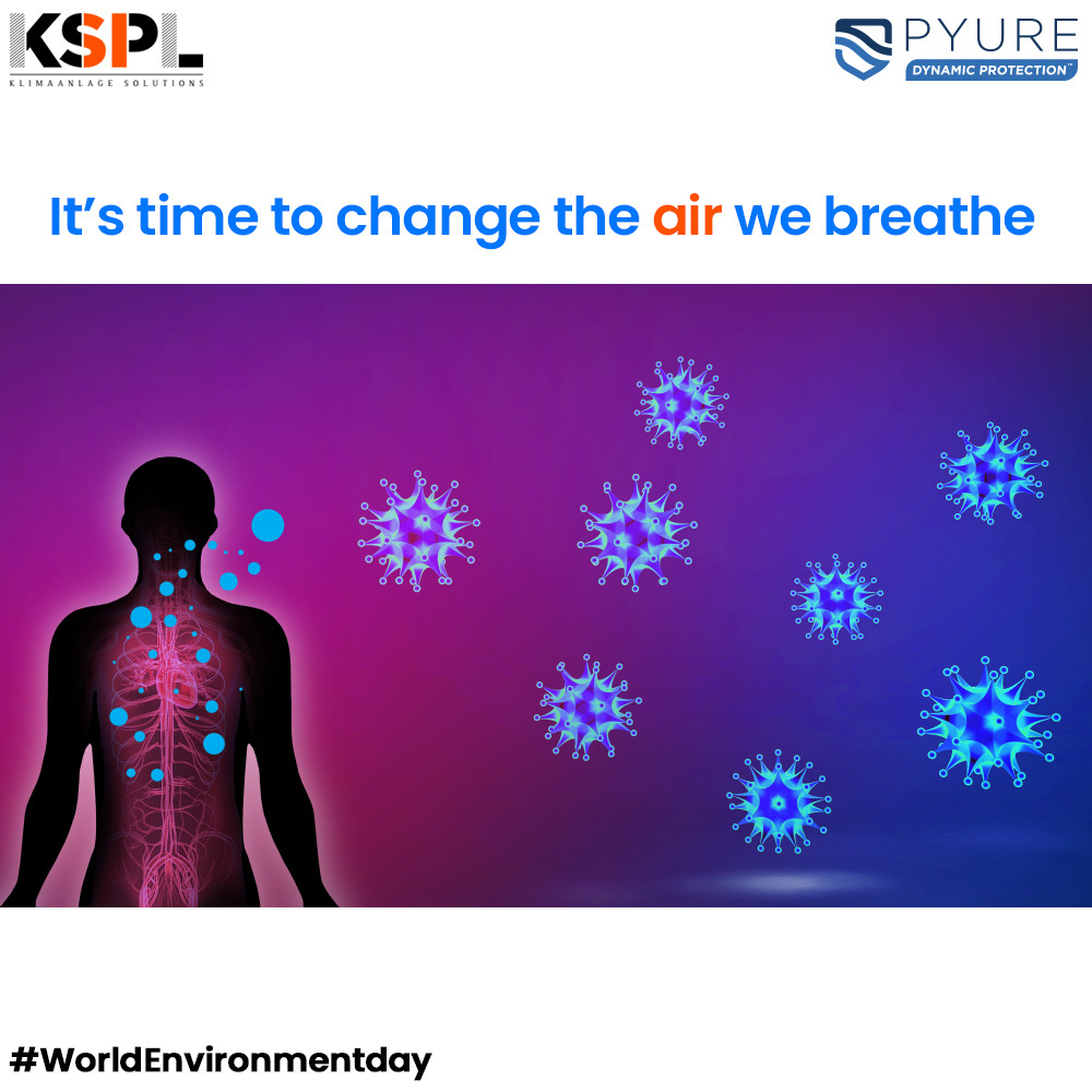 KsplOnline's tweet photo. With PYURE, Be the one to initiate change and let the world breathe better this Environment day!

#Environmentday #environment #SavetheEarth #SaveMotherEarth #SaveEnvironment #kspl #pyure #purification #purificationsystems #breatheclean #cleansing #commercialairpurifier https://t.co/eK7fDjkMeV