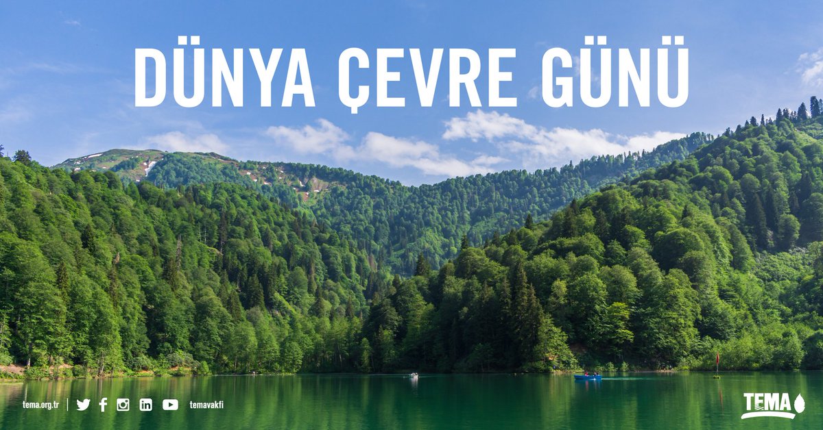 Tüm dünyada #EkosistemRestorasyonu sloganıyla kutlanan Dünya Çevre Günü’nde doğayı korumanın, gezegenimizi ve kendi yaşamımızı korumak anlamına geldiğini  bir kez daha hatırlatmak istiyoruz. #DünyaÇevreGünü
