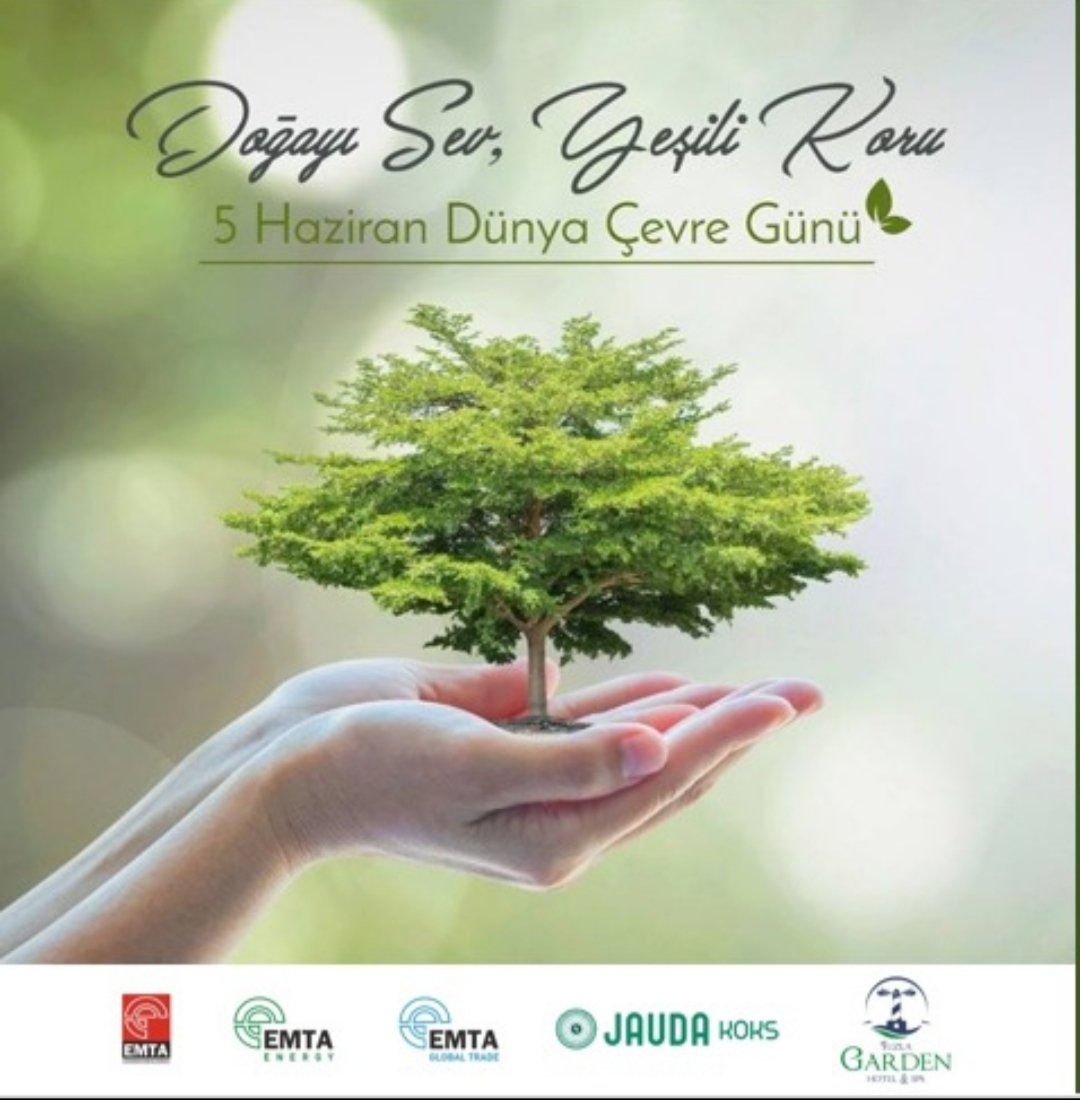 Gelecek nesillere güzel bir dünya bırakalım 🌍
#dünyaçevregünü 
#WorldEnvironmentDay 
#5HaziranDünyaÇevreGünü 🍀