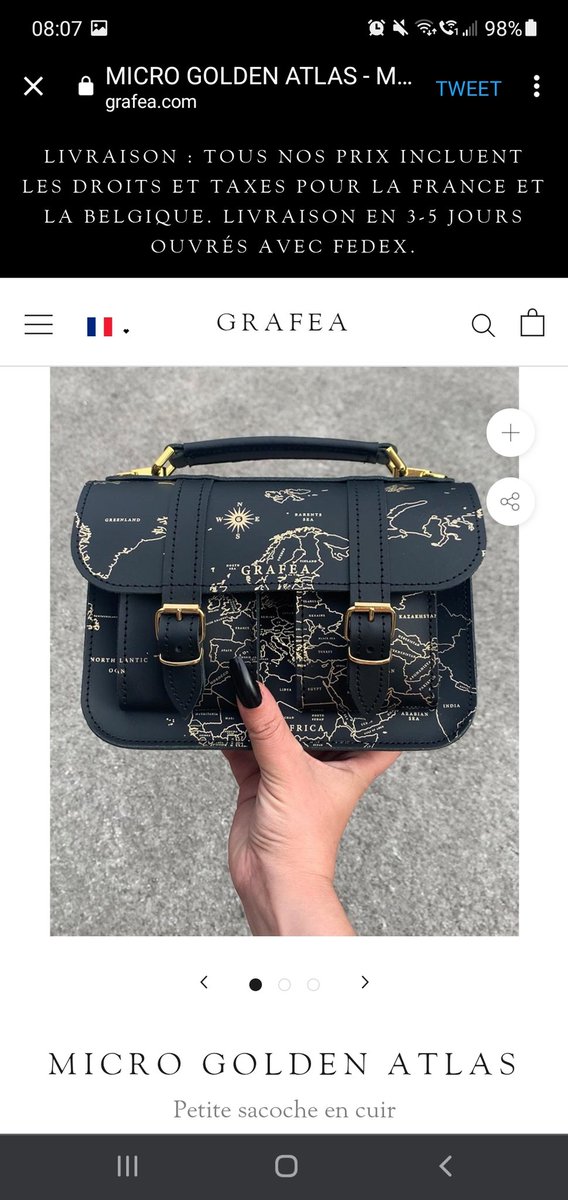 laure_scover's tweet photo. @imlauranus @GRAFEA je tente ma chance ❤ j'adore ce sac 😍😍😍😍 https://t.co/GiUdh4bdDS