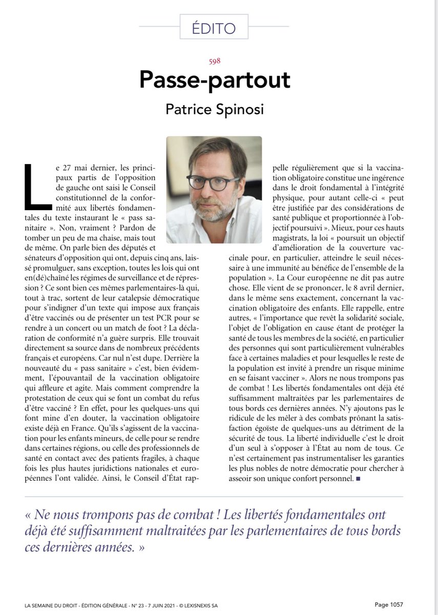 patrice_spinosi's tweet photo. « Passe-partout », édito in @JCP_G https://t.co/HTVqKcSXHV