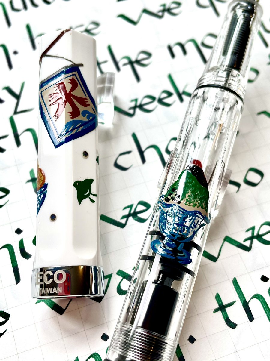 ブングボックス ツイスビー輪島塗 花火 B TWSBI ECO 蒔絵万年筆 日本の