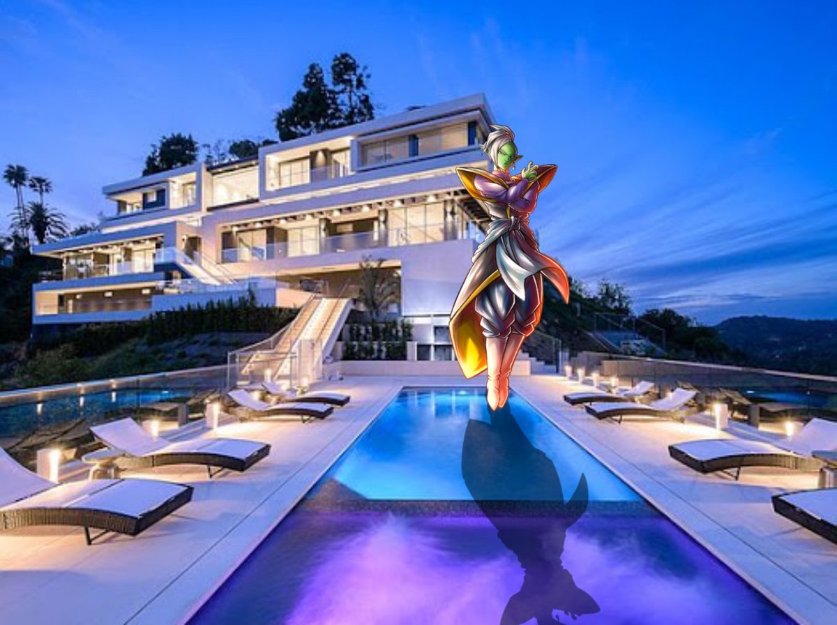DivineParodies's tweet photo. Greetings, Mortals. It is I, the great Zamasu! I have claimed this mansion in the name of Divine Parodies. This will be our hideout. https://t.co/tTx98u3omE