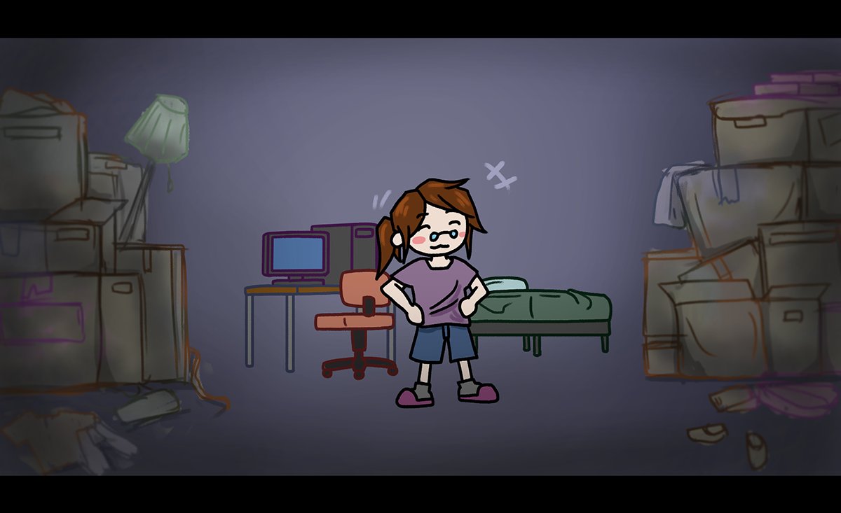 All moved and settled in the new place!
...
kinda. 😂