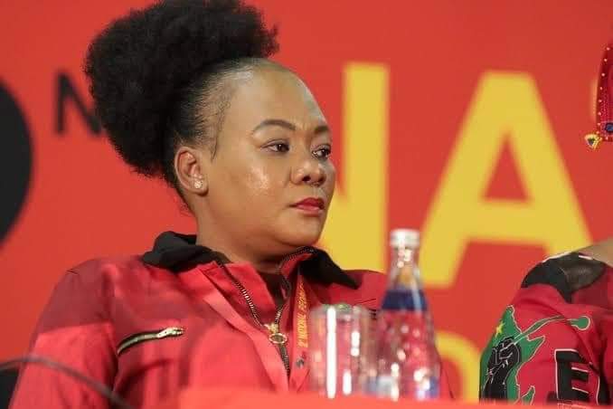 NqobileMhlongo's tweet photo. Happy revolutionary birthday Treasurer General of the EFF @OmphileMaotwe. May you live a long life healthy life and continue to serve the people of South Africa and Africans with love, loyalty, dedication and integrity. Your an inspiration and a great role model to look up to. https://t.co/DaQ2CEp7Il