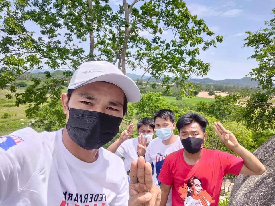 On June 5, Burmese youths in Thailand staged a guerrilla strike in solidarity with the people of Myanmar in the fighting against terrorist regime. #LessTalkMoreActionsASEAN #WhatsHappeningInMyanmar #June5Coup #MilkTeaAlliance