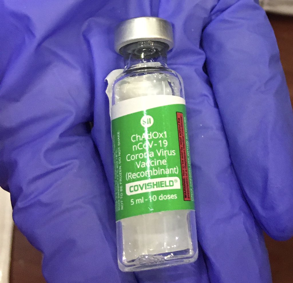 klalithk's tweet photo. Finally….! just got Vaccinated with ChAdOx1 nCoV-19. Preferred to take #Pfizer mRNA tech vaccine but convinced with the locally manufactured #SerumInstituteofIndia than waiting in risk. #OxfordAstrazenaca #FightCovid #vaccinated https://t.co/nsskdxbY9w