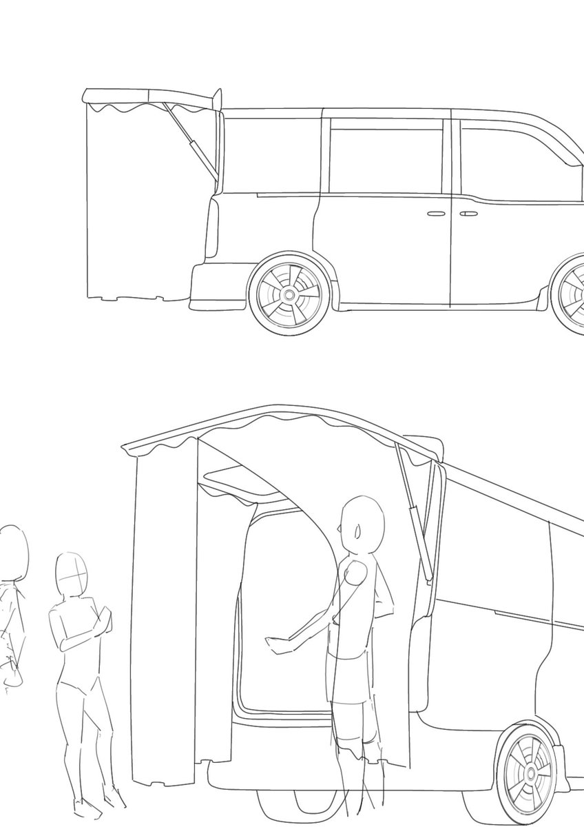 最初はこのカーテンの中でいろいろしようと思ってはいた 