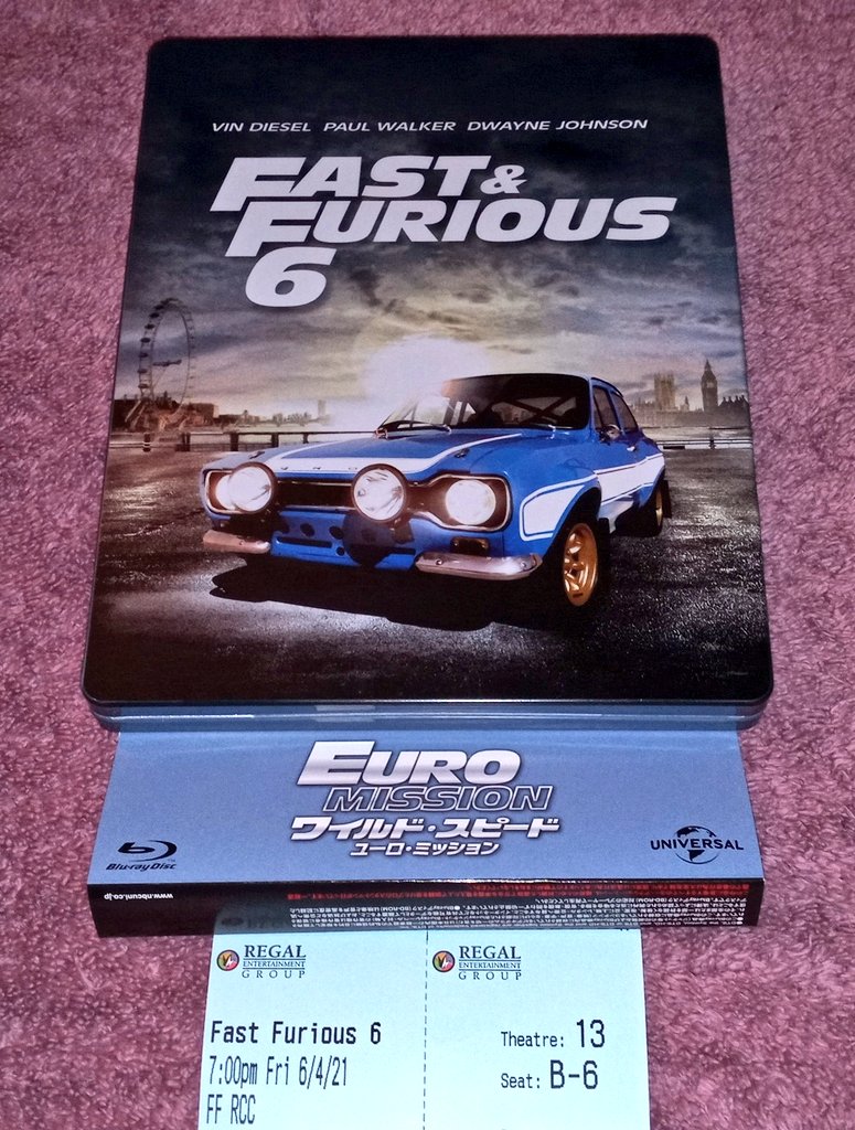 EndlingEmber's tweet photo. Final steel in the 6-Movie #FastFurious #SteelBook set! Steel set version of #FastAndFurious6 is a different art from original release too.
#ワイスピ
#ワイルドスピード
#スチールブック
#FastFridayScreenings
#F9
#Fast9
#TheFastSaga
#JusticeForHan
#FastAndFurious
#FastAndFurious9 https://t.co/M93IubO0Kc