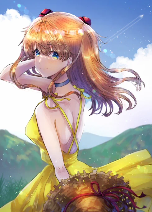 「ほら、行くわよ」
#エヴァンゲリオン 
#惣流・アスカ・ラングレー 
#LAS 
スケブの前振り絵です😉(??????) 