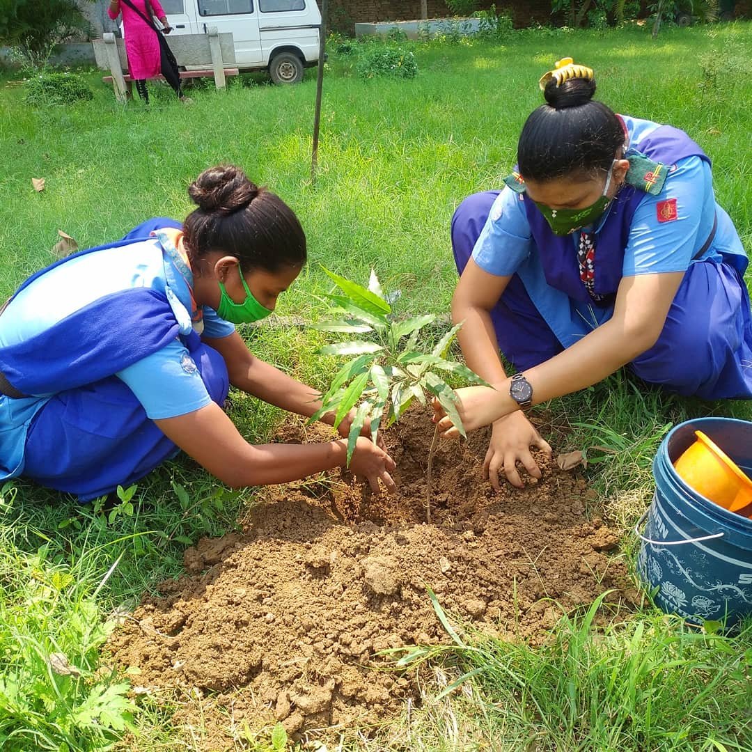BadekTurati's tweet photo. #HappyWorldEnvironmentDay 
“Love green, save your environment. Happy World Environment Day”
    The Rovers and Rangers Celebrated WORLD ENVIRONMENT DAY in STC Bargaon iti of OSBSG...... 
#OSBSG 
#worldscouting 
#bsgindia https://t.co/UiCTCHhWwu