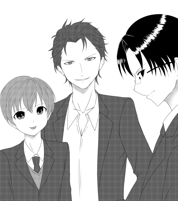 #イラスト
男を描くと途中で飽きます 