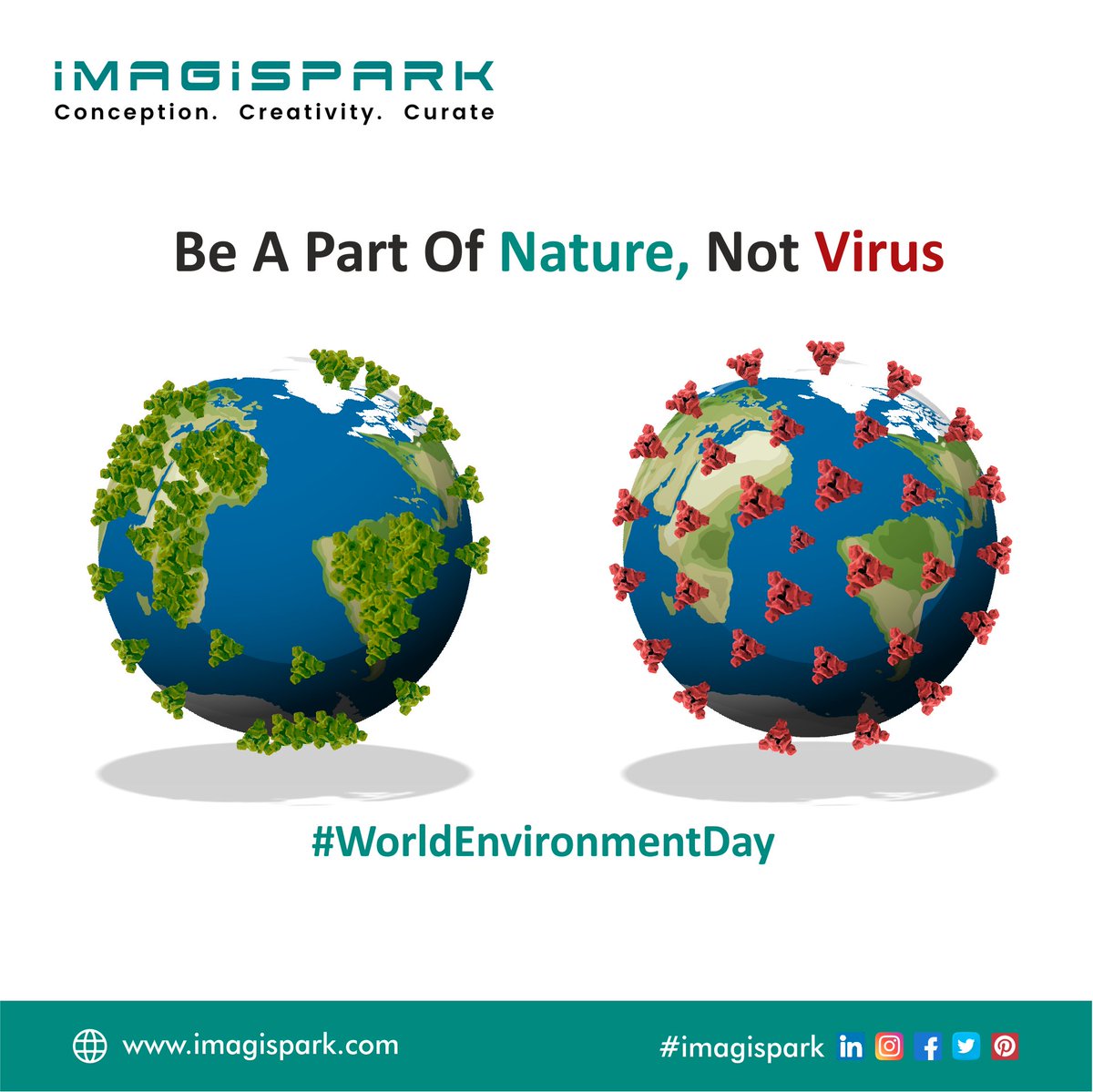 imagisparkk's tweet photo. The theme of World Environmental day 2021 is 'Ecosystem Restoration. Since the world is striving to get back its ecosystem in this pandemic situation let's take a step toward that. let's fill our world with greenery not virus. World Environment Day.
#imagispark https://t.co/O3iYo4TSc8