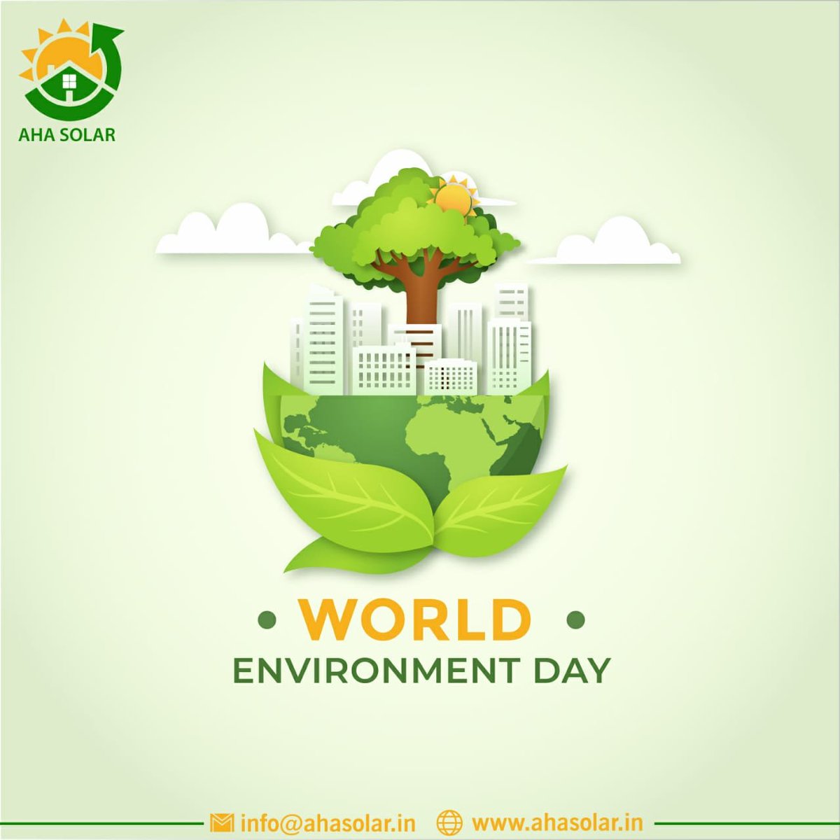 AhaSolar's tweet photo. June 5, World Environment Day. #environment #EnvironmentDay2021 #MotherEarth https://t.co/vSe4WEUP8k