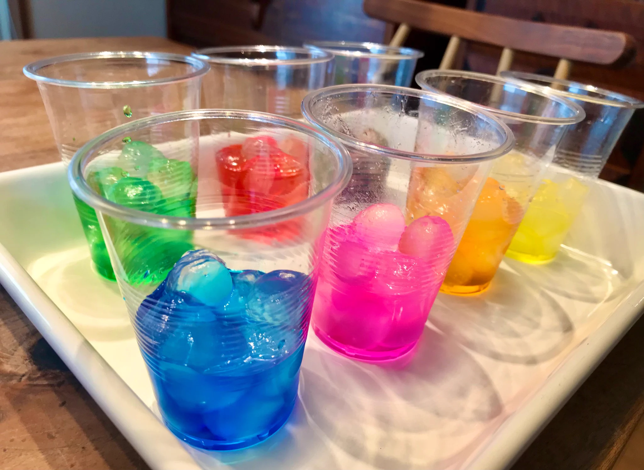 わらびもち×ポーションタイプのかき氷シロップ！の正しい使い方