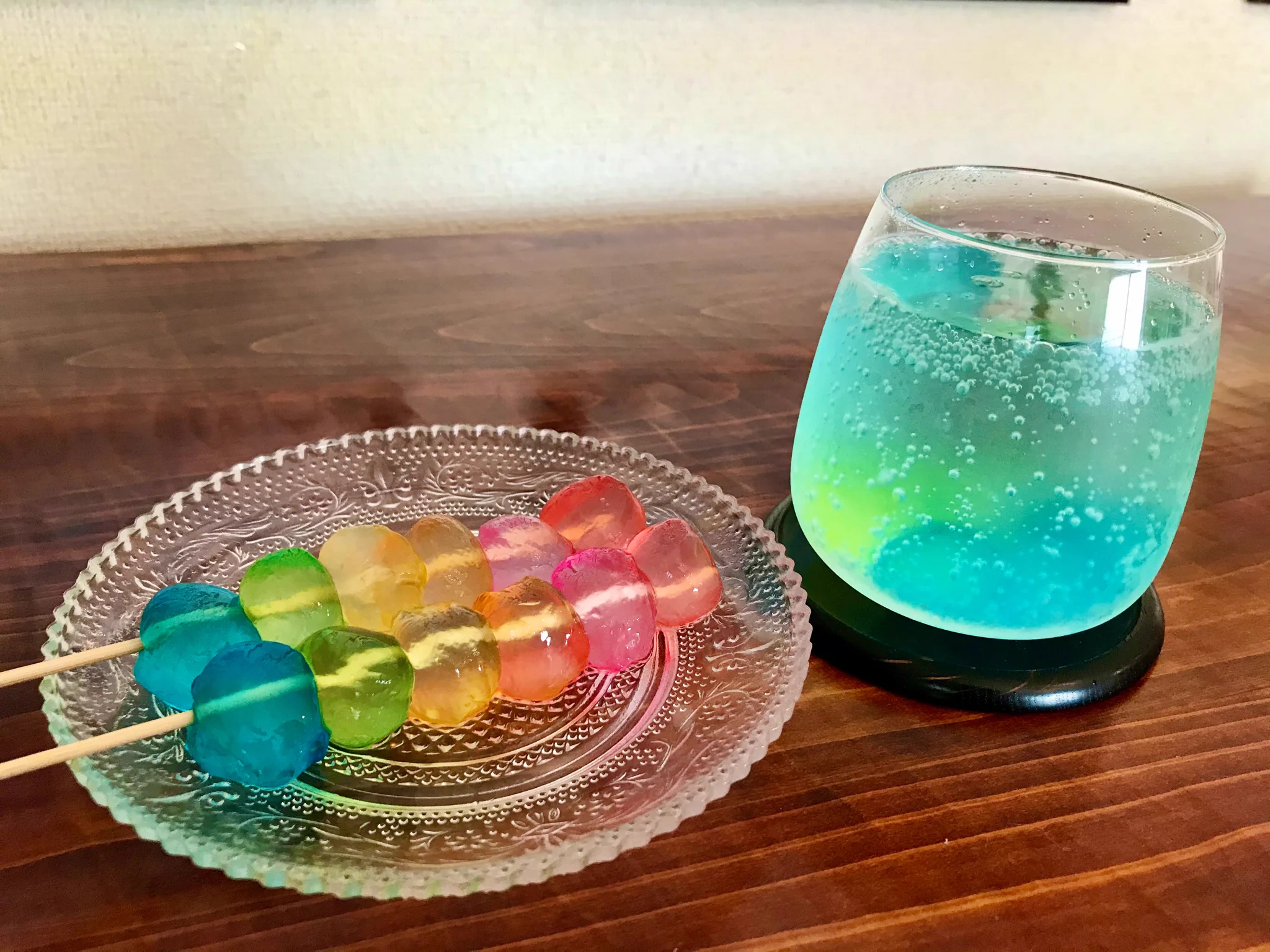 わらびもち×ポーションタイプのかき氷シロップ！の正しい使い方