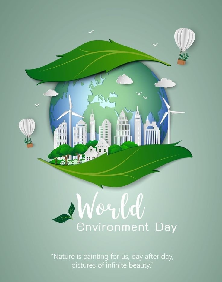 _KARTHIK_R_'s tweet photo. This #WorldEnvironmentDay, pledge to reimagine, recreate and restore ecosystems that are on the verge of further degradation. Let's strive to make our planet greener by the day🌱   

Our Earth
Our Environment 
Our Responsibility. 

#WorldEnvironmentDay https://t.co/lQXKMxDD2R