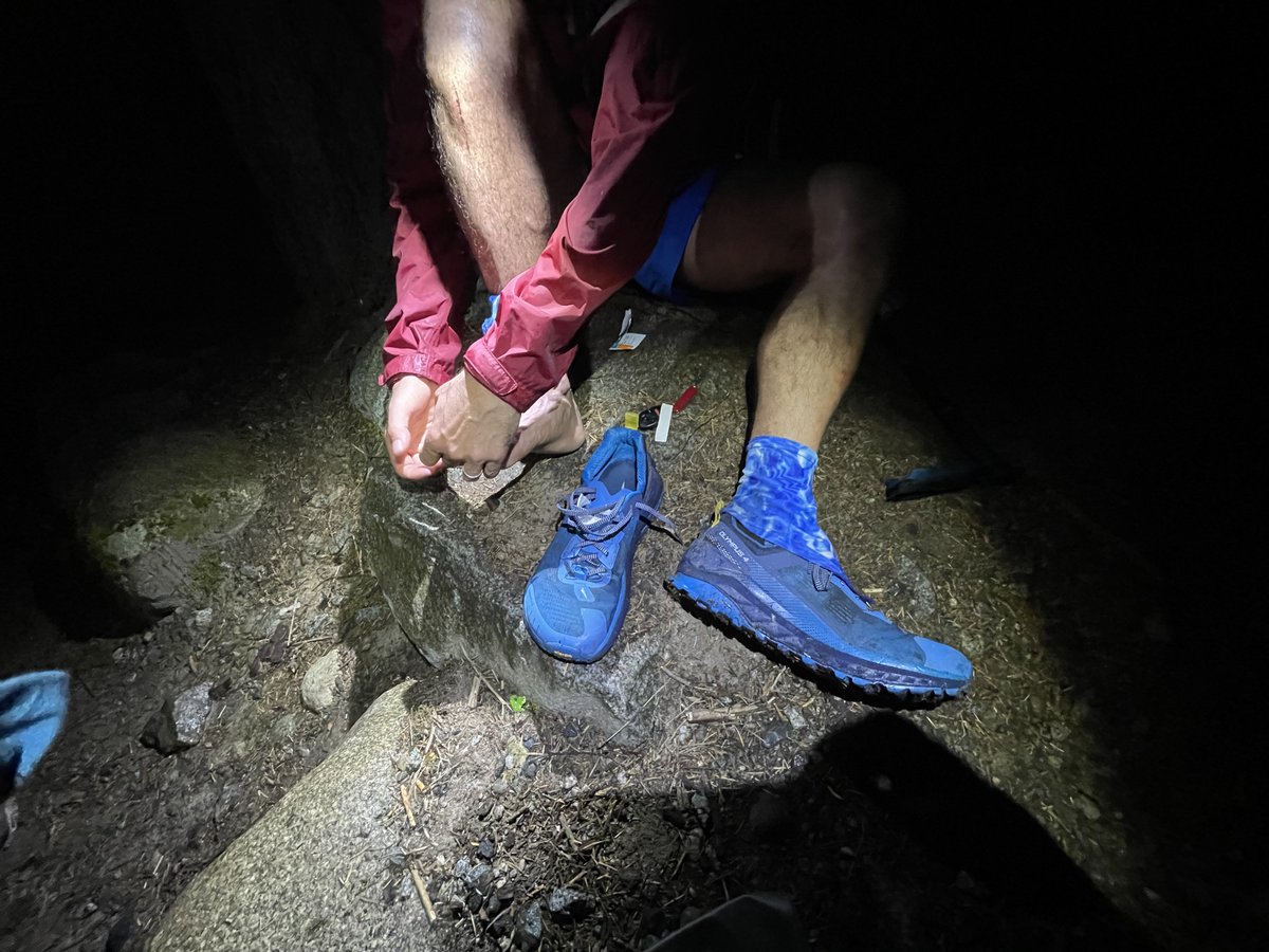 Gearing up for some heavy rain in Lynn Valley, and taking care of foot problems before they take care of you.