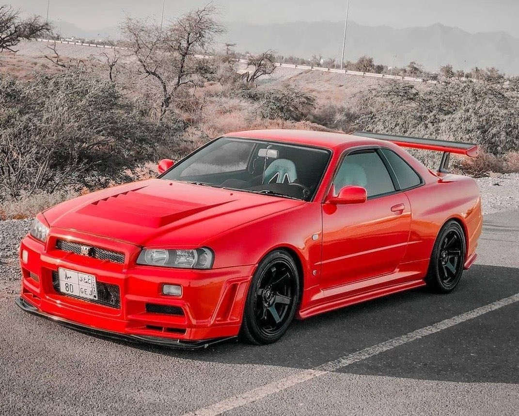 JustVehicles's tweet image. Skyline R34