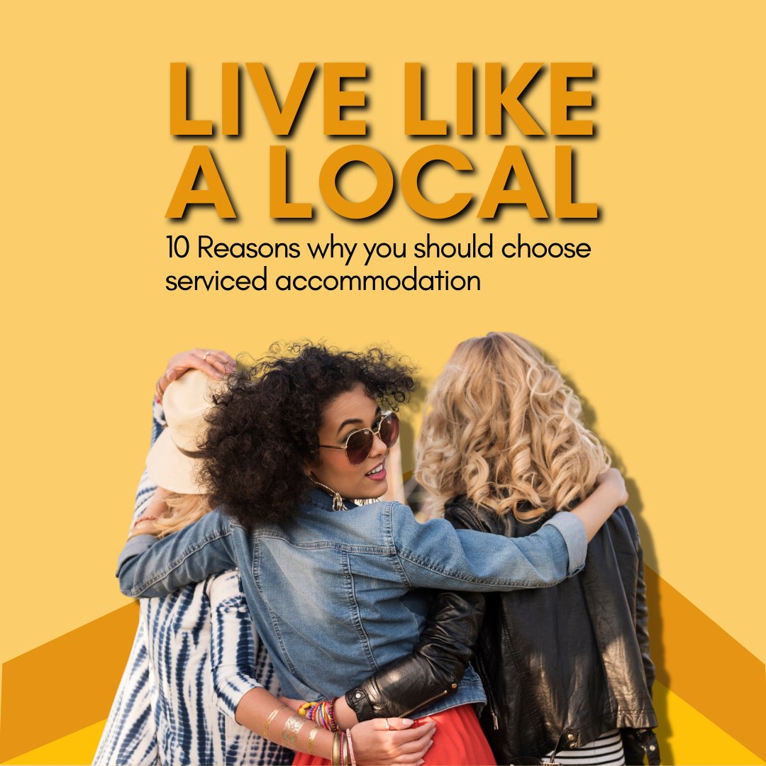 As you'll be staying on private property, you will embrace the local environment especially the food, culture and people 🤗

Live like a local now, check out more reasons why you should choose serviced accommodation 👉 bit.ly/34j6ly3

staybc.co.uk