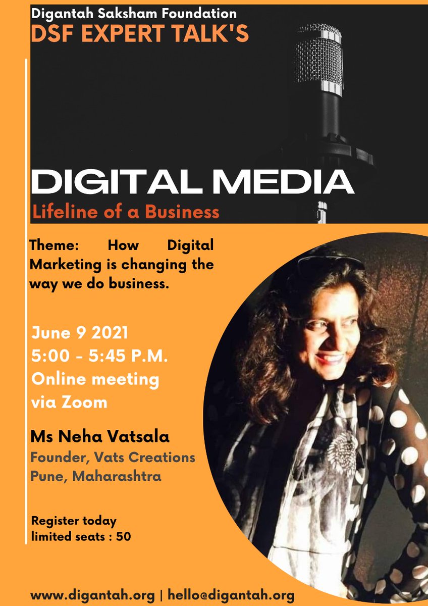 DigantahF's tweet photo. Register here: https://t.co/zJyM98Hs6z
#DigitalMarketing #entrepreneurship #awareness #skilldevelopment #SocialMedia https://t.co/AR3GnqEaJc