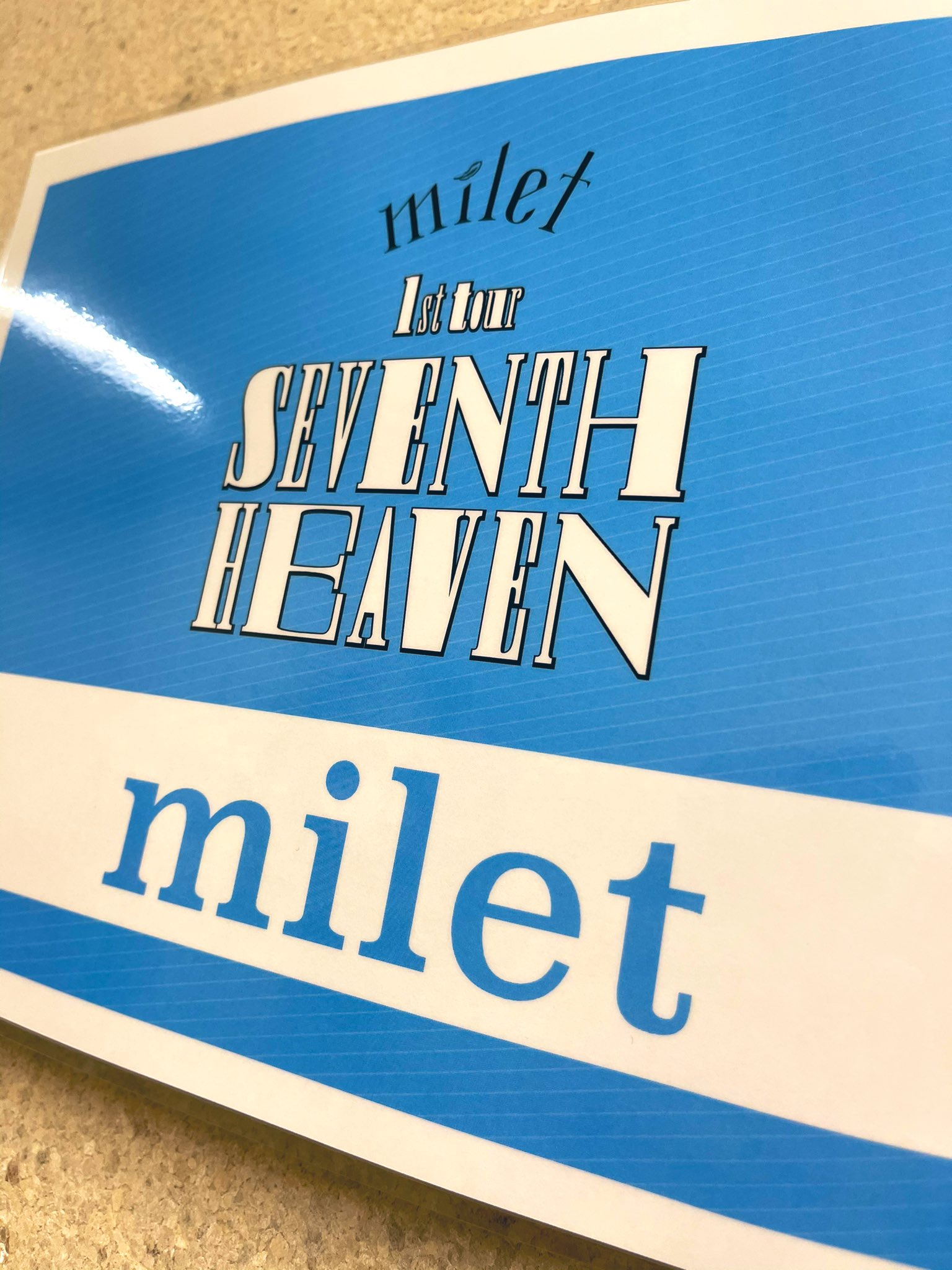 milet 1st tour SEVENTH HEAVEN Tシャツ
