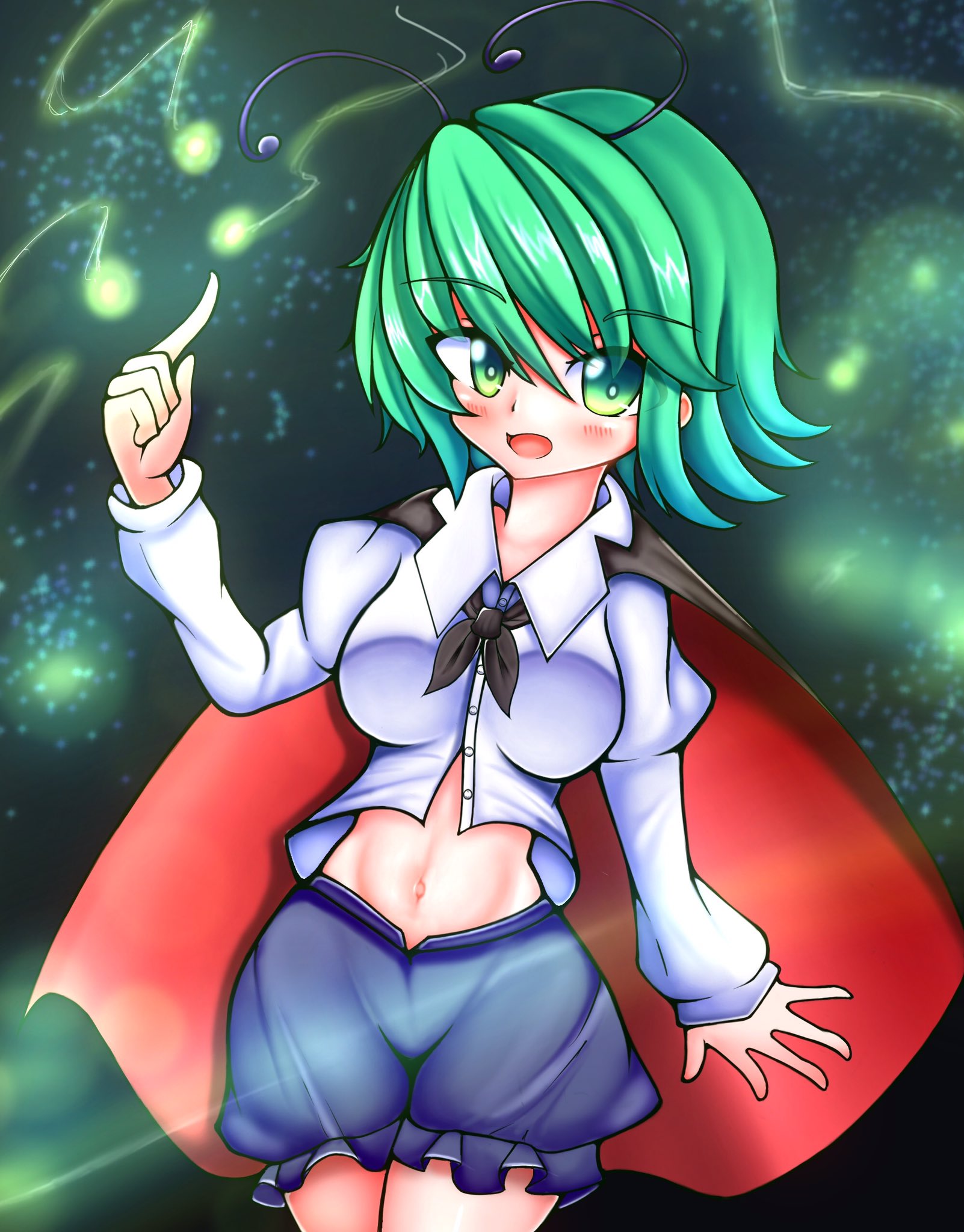 牛太 絵描き 東方 リグル ナイトバグ 6月4日はリグルの日 描きました 遅刻 T Co 9w92xp7d1n Twitter