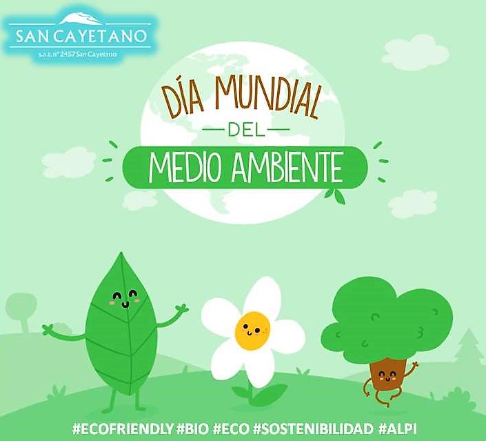 alpisancayetano's tweet photo. #ALPI ➕MEDIOAMBIENTE 🍃🌏
Hoy 5 de junio, desde #ALPI os deseamos un Feliz Día del Medioambiente.
#DiaMundialDelMedioAmbiente #WorldEnvironmentDay #FelizSabado #Hoy5 #5Junio https://t.co/gfrq3TTNjN